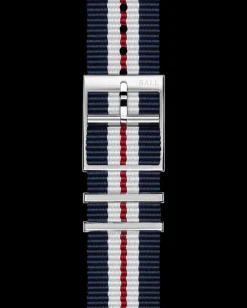 Ball Watch Accessories<Blue-red-white NATO 21mm