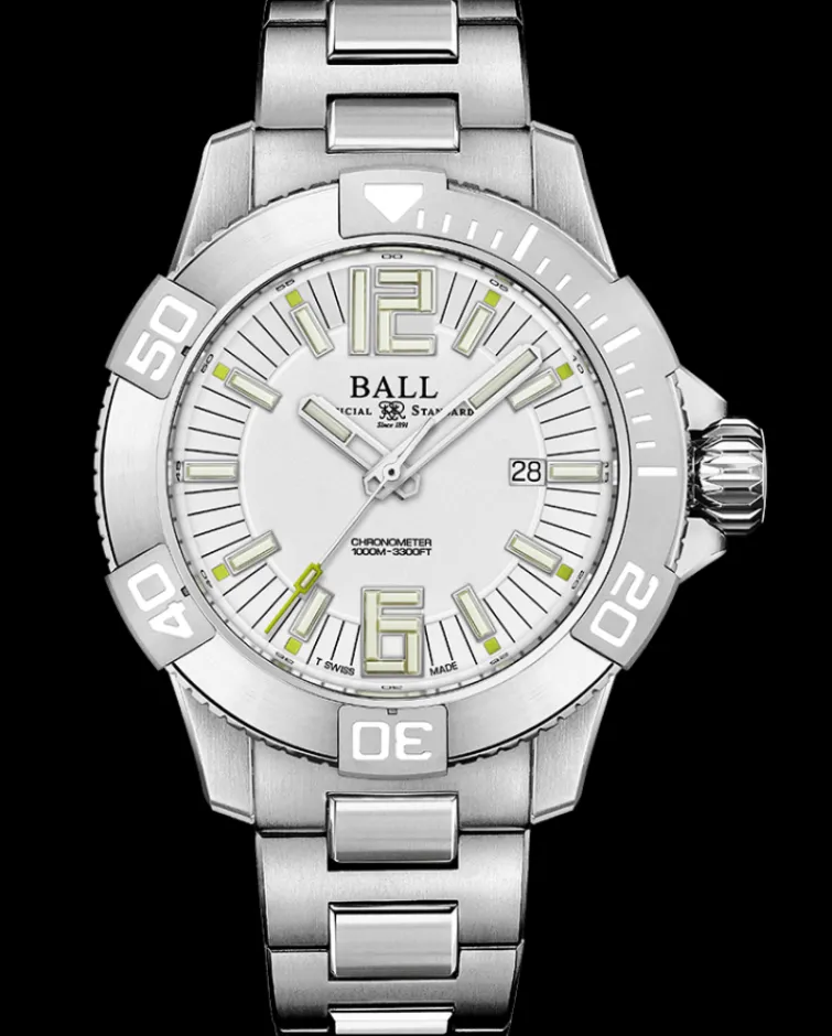 Ball Watch Engineer Hydrocarbon<Engineer Hydrocarbon DeepQUEST II (42mm) WHITE