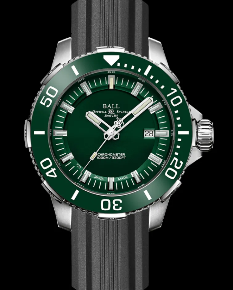 Ball Watch Engineer Hydrocarbon<Engineer Hydrocarbon DeepQUEST Ceramic GREEN