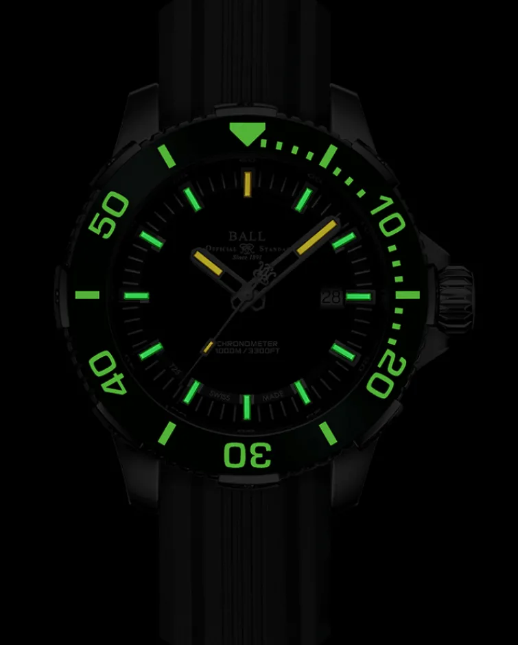 Ball Watch Engineer Hydrocarbon<Engineer Hydrocarbon DeepQUEST Ceramic BLACK