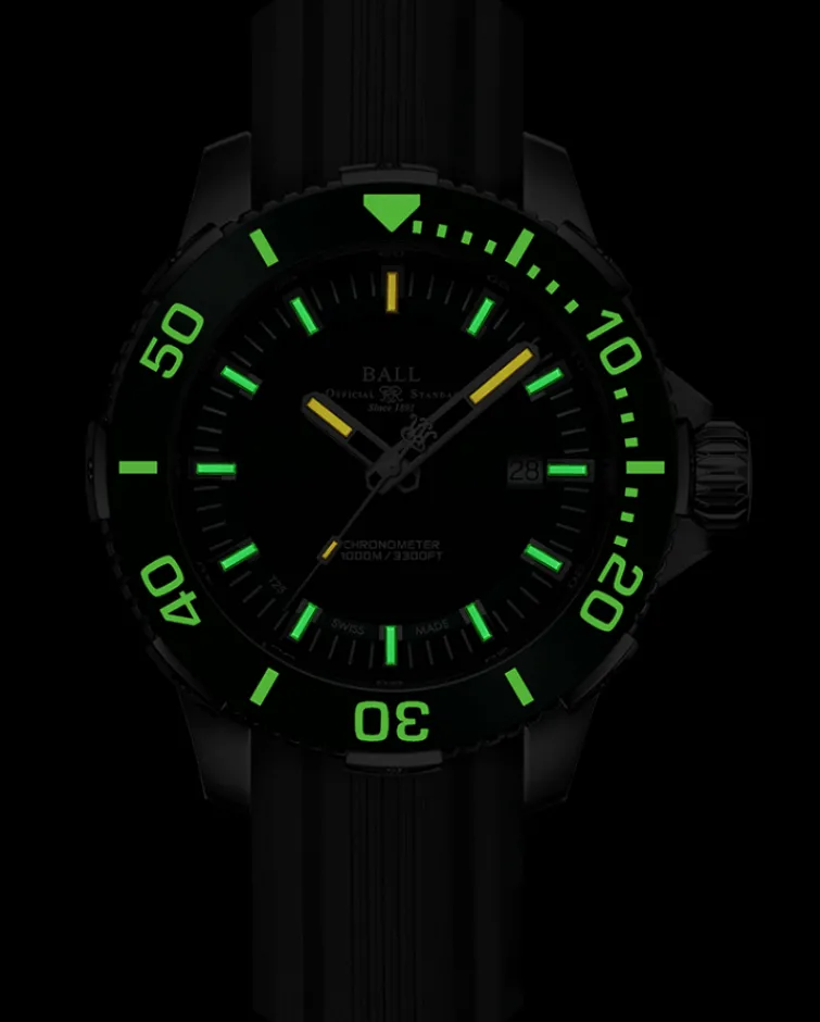 Ball Watch Engineer Hydrocarbon<Engineer Hydrocarbon DeepQUEST Ceramic GREEN