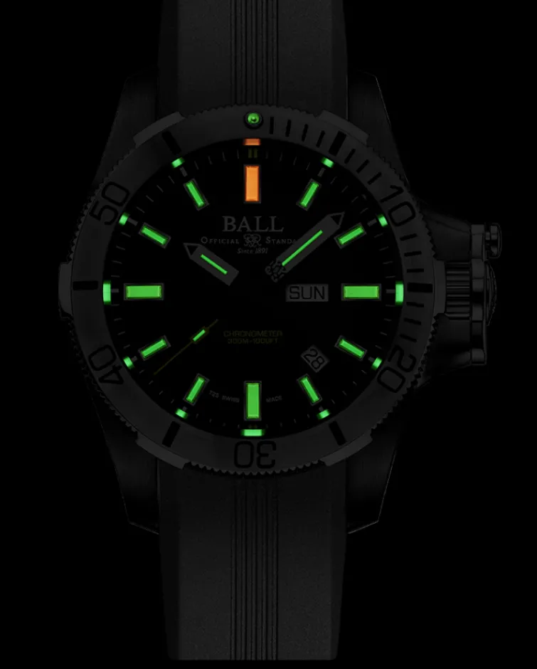 Ball Watch Engineer Hydrocarbon<Engineer Hydrocarbon Submarine Warfare BLACK