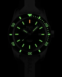 Ball Watch Engineer Ii<Engineer II M Skindiver Heritage BLACKRUBBERSTRAP