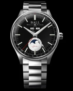 Ball Watch Engineer Ii<Engineer II Moon Calendar (40mm) Black
