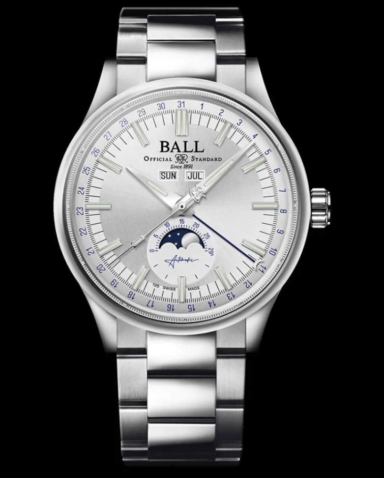 Ball Watch Engineer Ii<Engineer II Moon Calendar (40mm) SILVER
