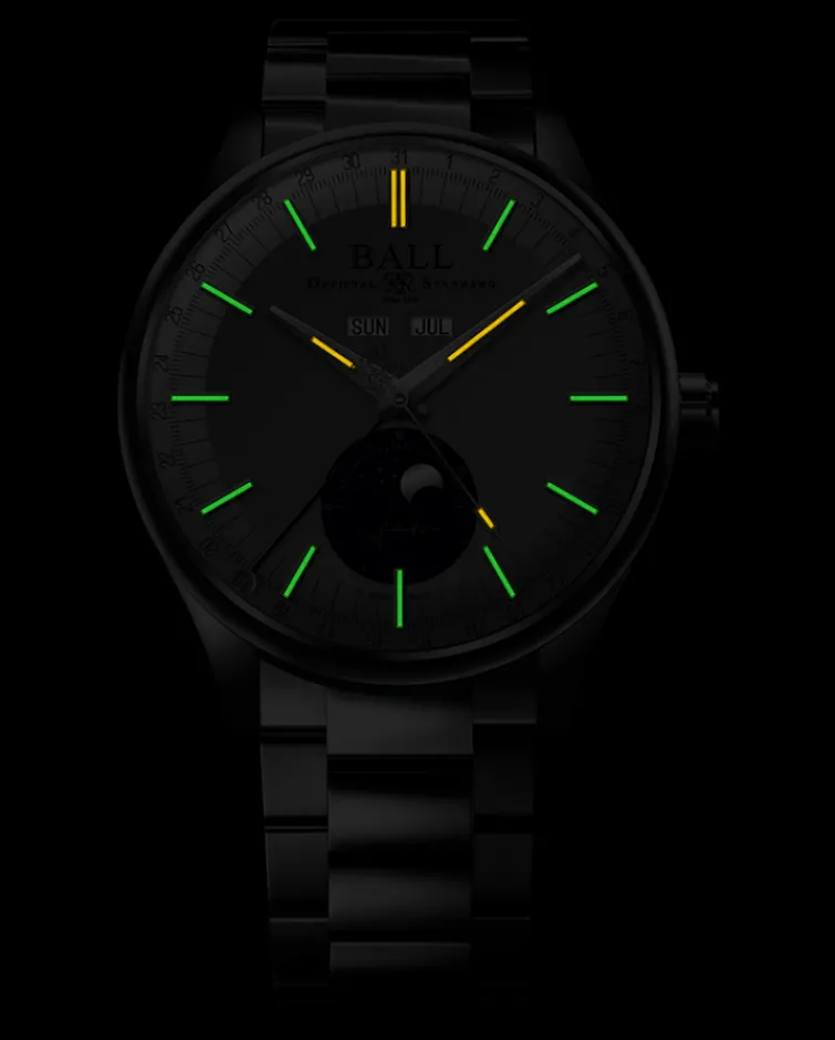 Ball Watch Engineer Ii<Engineer II Moon Calendar (40mm) SilverGray