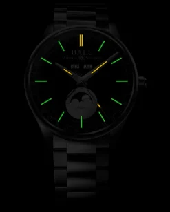 Ball Watch Engineer Ii<Engineer II Moon Calendar (40mm) Black