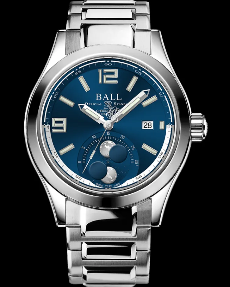 Ball Watch Engineer Ii<Engineer II Moon Phase Chronometer (41mm) NAVYBLUE