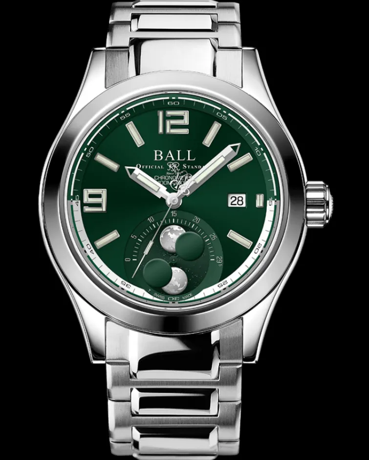 Ball Watch Engineer Ii<Engineer II Moon Phase Chronometer (41mm) GREEN