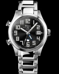 Ball Watch Engineer Ii<Engineer II Timetrekker (40mm) BLACK