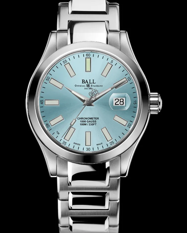 Ball Watch Engineer Iii<Engineer III Marvelight Chronometer (40mm) ICEBLUE