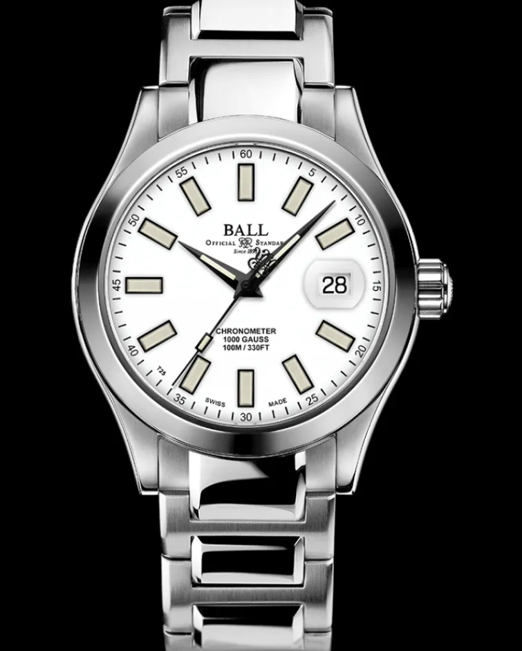 Ball Watch Engineer Iii<Engineer III Marvelight Chronometer (40mm) WHITE