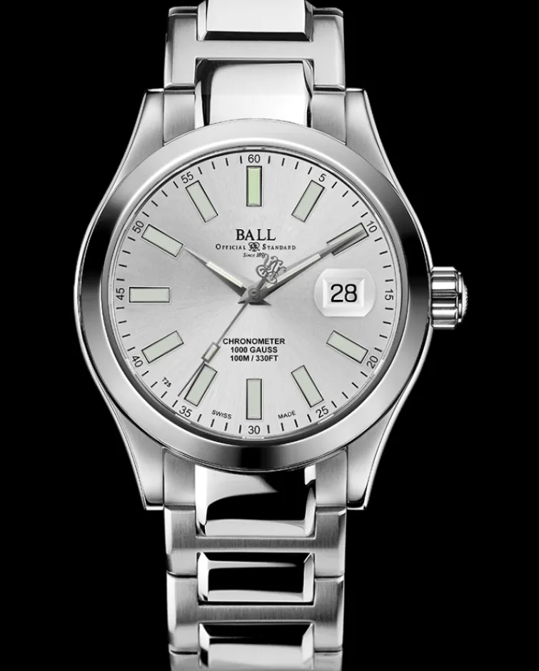 Ball Watch Engineer Iii<Engineer III Marvelight Chronometer (40mm) SILVER