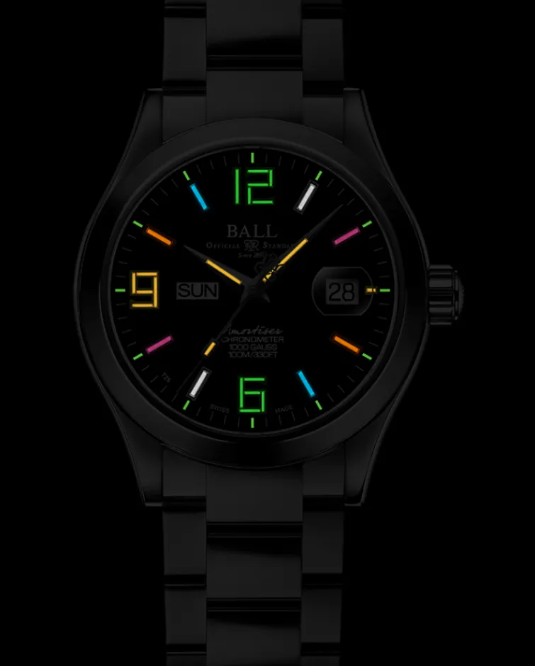 Ball Watch Engineer Iii<Engineer III Pioneer II (40mm) BLACK