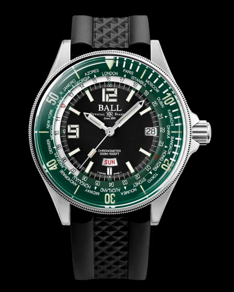 Ball Watch Engineer Master Ii<Engineer Master II Diver Worldtime (42mm)