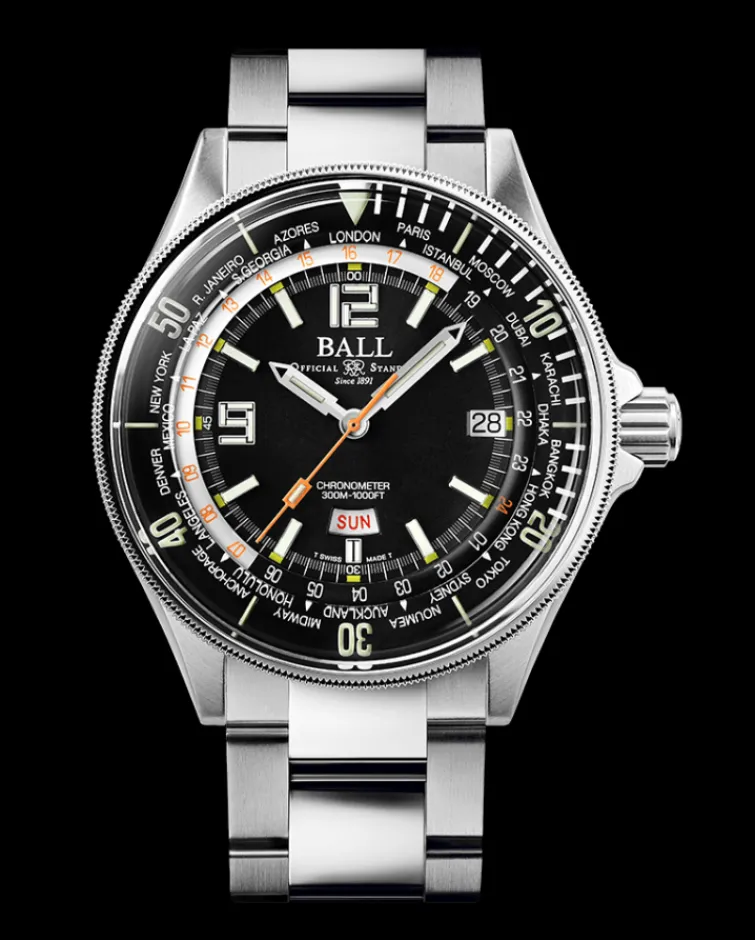 Ball Watch Engineer Master Ii<Engineer Master II Diver Worldtime (42mm)