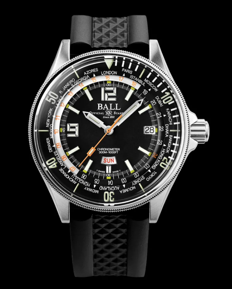 Ball Watch Engineer Master Ii<Engineer Master II Diver Worldtime (42mm)