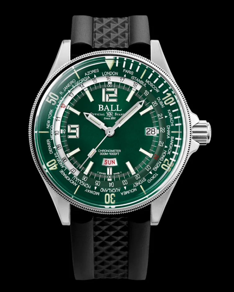 Ball Watch Engineer Master Ii<Engineer Master II Diver Worldtime (42mm)
