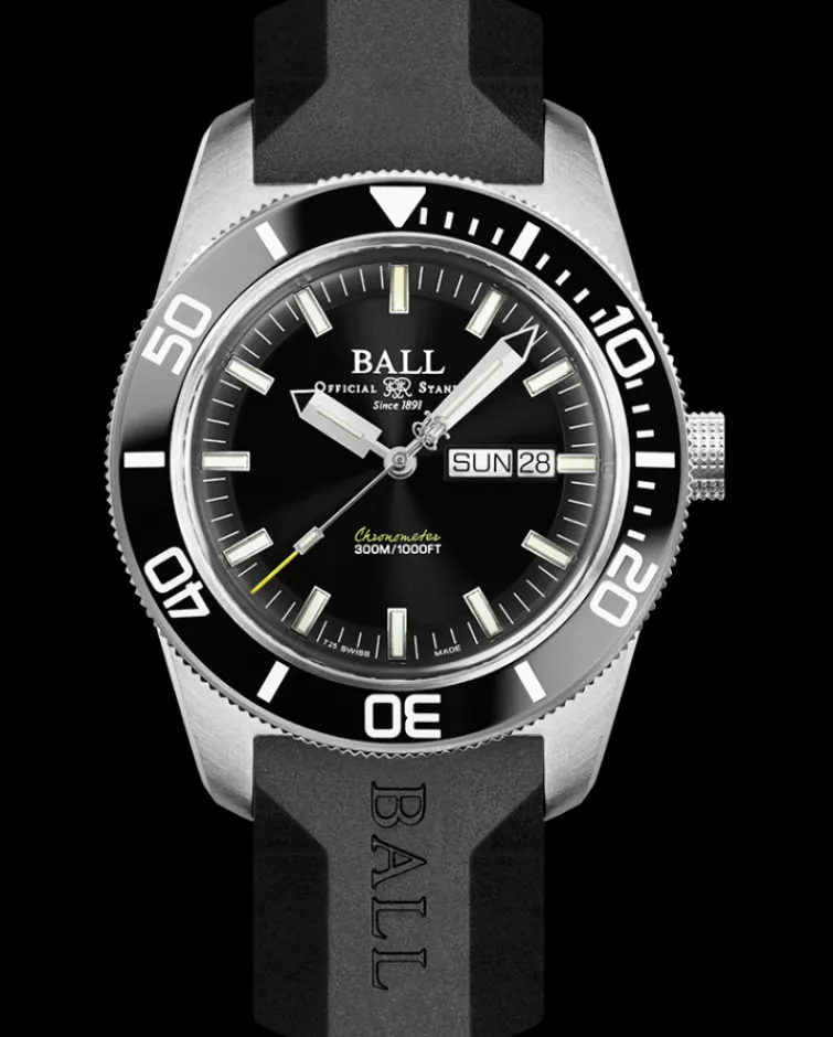 Ball Watch Engineer Master Ii<Engineer Master II Skindiver Heritage (42mm) BLACK