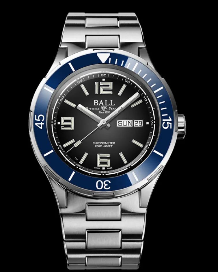 Ball Watch Roadmaster<Roadmaster Archangel (40mm) BLACK