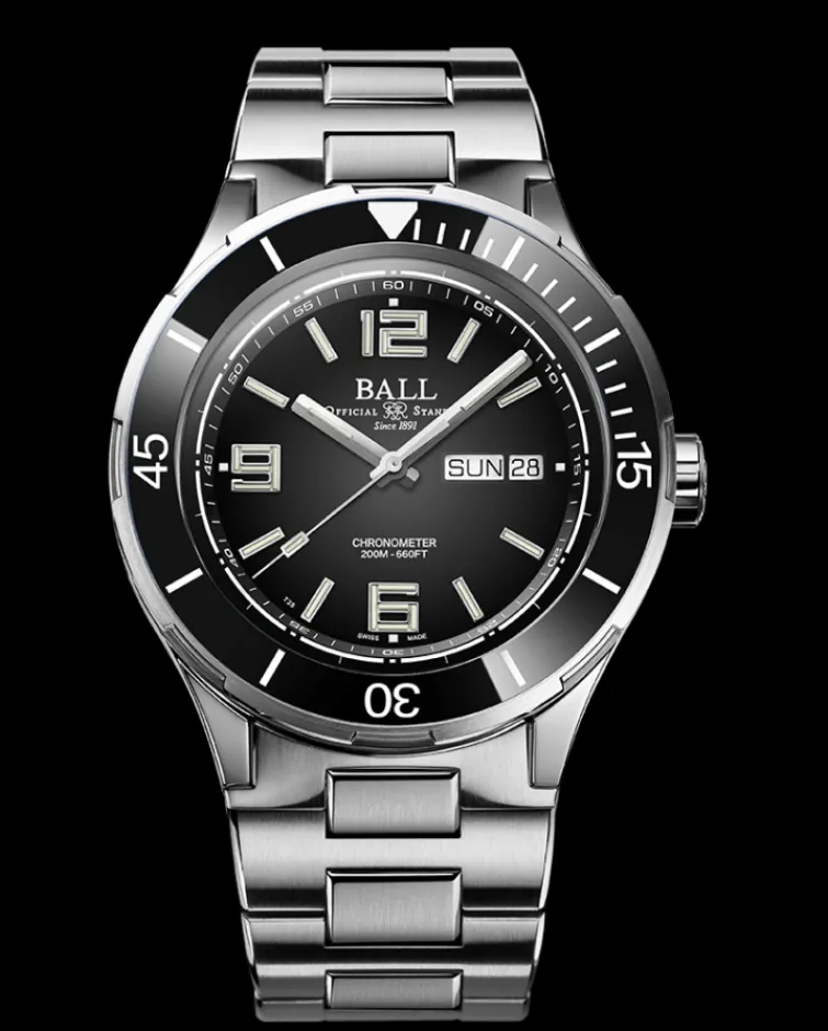 Ball Watch Roadmaster<Roadmaster Archangel (40mm) BLACK