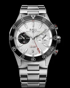 Ball Watch Roadmaster<Roadmaster M Chronograph (41mm) SILVER