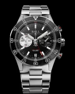 Ball Watch Roadmaster<Roadmaster M Chronograph (41mm) BLACK