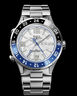 Ball Watch Roadmaster<Roadmaster Marine GMT Meteorite (40mm) BLACK&BLUE