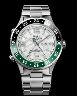 Ball Watch Roadmaster<Roadmaster Marine GMT Meteorite (40mm) BLACK&GREEN