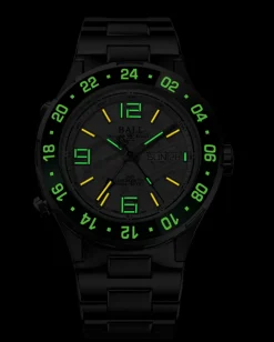 Ball Watch Roadmaster<Roadmaster Marine GMT Meteorite (40mm) BLACK&GREEN