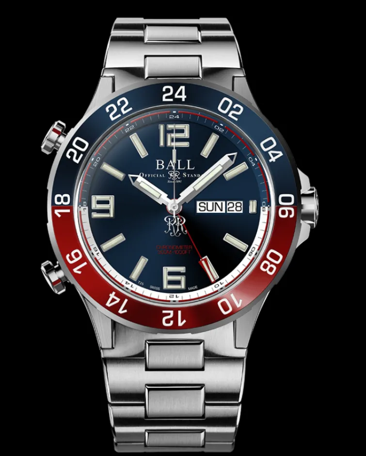 Ball Watch Roadmaster<Roadmaster Marine GMT (42mm) BLUE