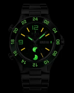 Ball Watch Roadmaster<Roadmaster Marine GMT Moon Phase (42mm) GREEN