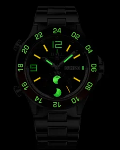 Ball Watch Roadmaster<Roadmaster Marine GMT Moon Phase (42mm) BLACK
