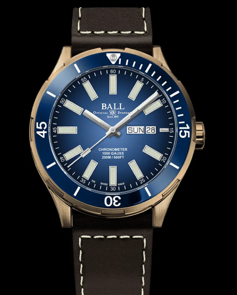 Ball Watch Roadmaster<Roadmaster Marvelight Bronze (42mm RR1102-C) BLUE