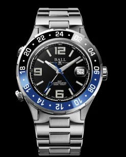 Ball Watch Roadmaster<Roadmaster Pilot GMT (40mm) BLACK