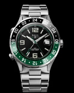 Ball Watch Roadmaster<Roadmaster Pilot GMT (40mm) BLACK