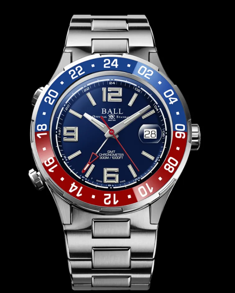 Ball Watch Roadmaster<Roadmaster Pilot GMT (40mm)