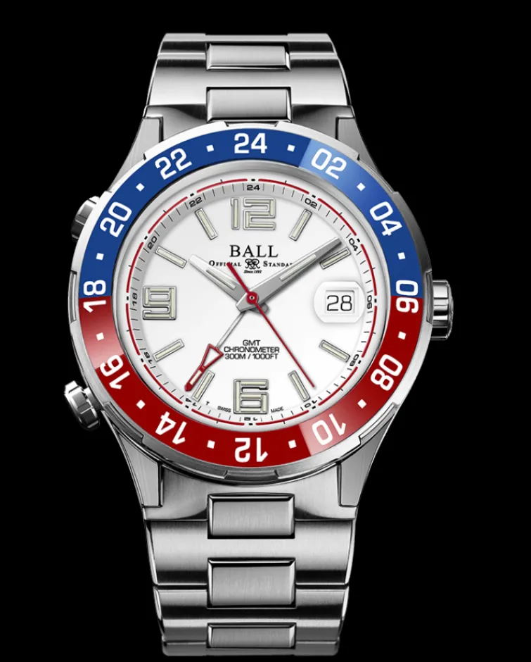 Ball Watch Roadmaster<Roadmaster Pilot GMT (40mm)