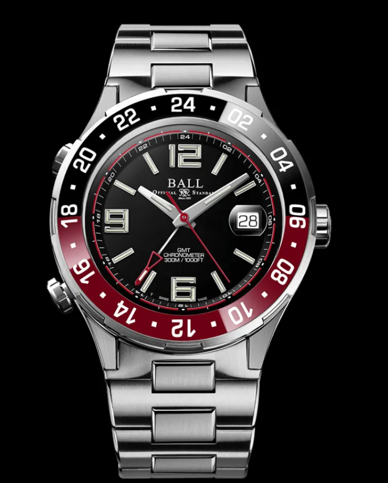 Ball Watch Roadmaster<Roadmaster Pilot GMT (40mm)