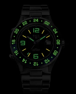 Ball Watch Roadmaster<Roadmaster Pilot GMT (40mm) BLACK