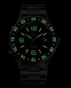 Ball Watch Roadmaster<Roadmaster Pilot GMT (40mm) BLACK