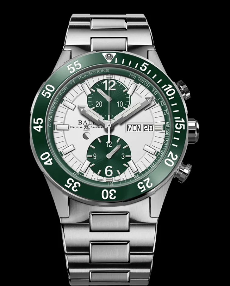 Ball Watch Roadmaster<Roadmaster Rescue Chronograph (42mm) WHITE