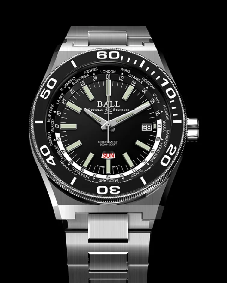 Ball Watch Roadmaster<Roadmaster Worldtime (42mm COSC)