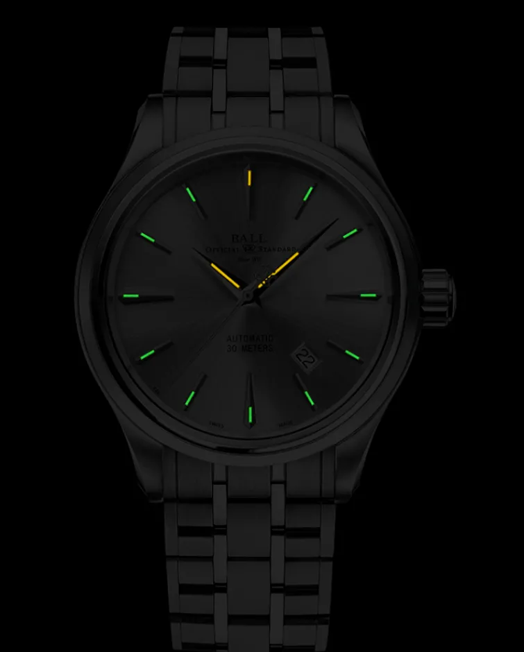 Ball Watch Trainmaster<Trainmaster Legend SILVER