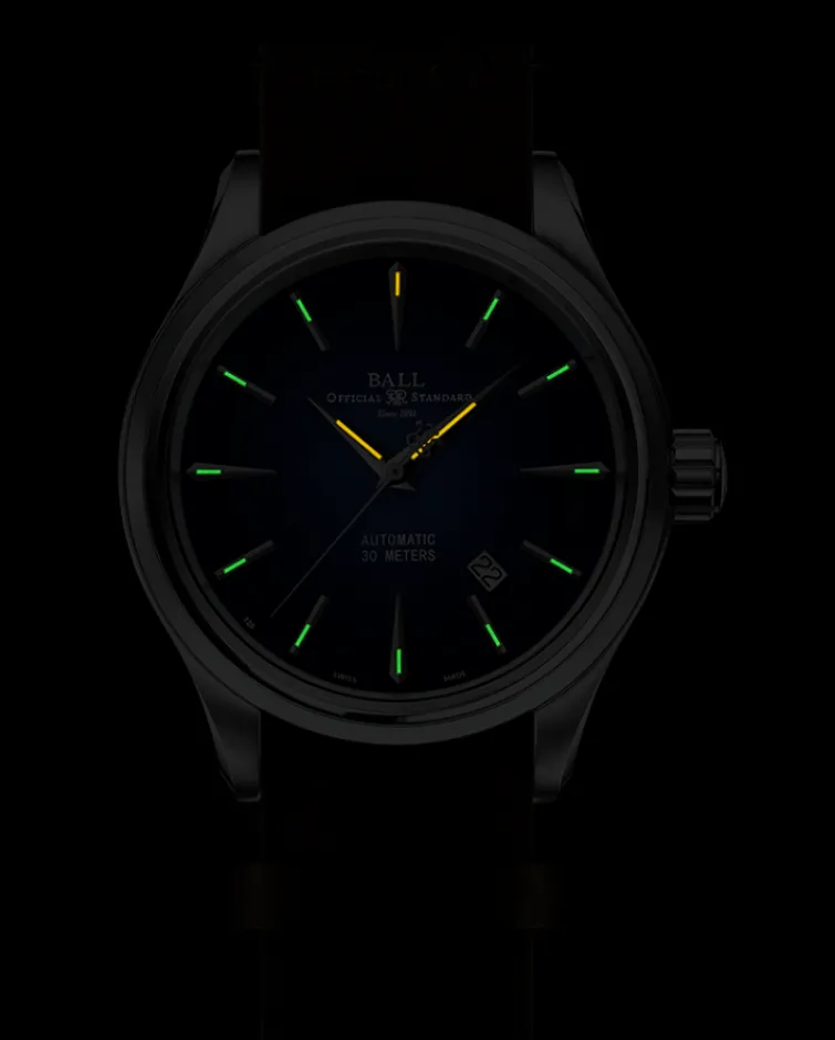 Ball Watch Trainmaster<Trainmaster Legend BLUE