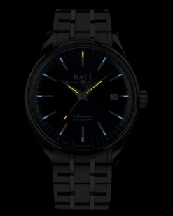 Ball Watch Trainmaster<Trainmaster Manufacture 80 Hours BLUE
