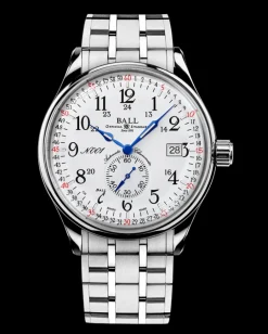Ball Watch Trainmaster<Trainmaster Railroad Standard 130 Years (40mm) StainlessSteel